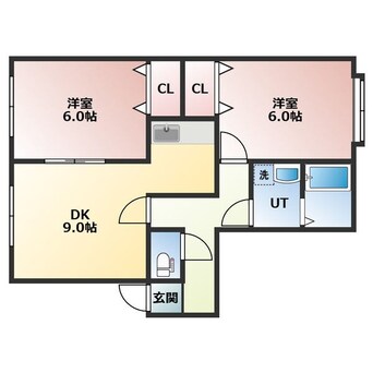 間取図 エスパニア札幌I