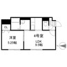 ライトウィンズ 1LDKの間取り