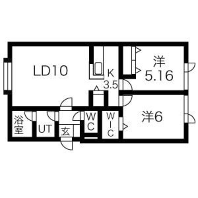 間取図 フレンズI