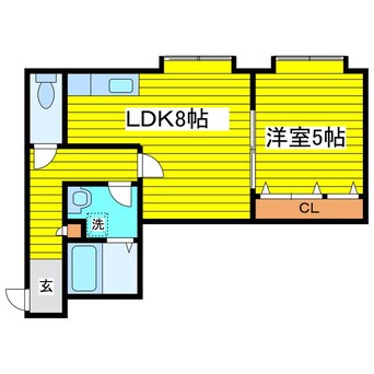 間取図 ピエール・ド・ロンサール