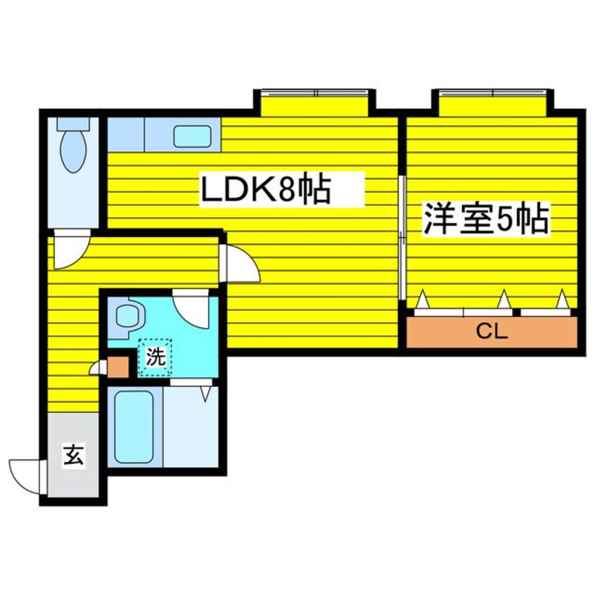 間取図 ピエール・ド・ロンサール