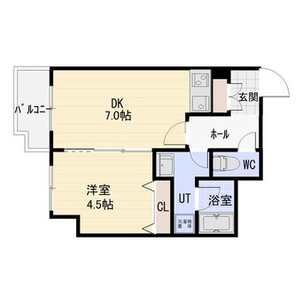 間取図 レガート北23