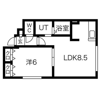間取図 クリアフィールド
