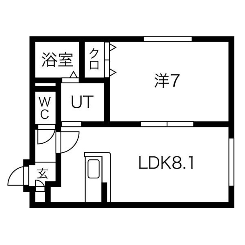 間取図 クリアフィールド