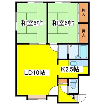 間取図 ハイツサングリーン