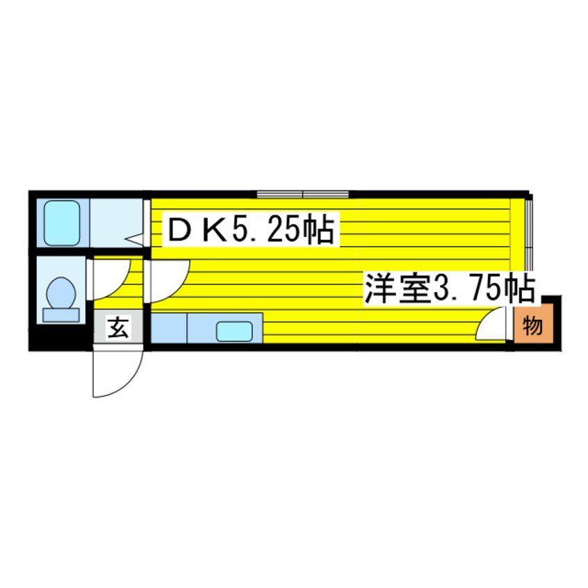 間取図 サンライン元町