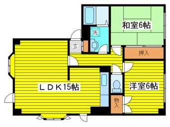 間取図 グロワール22