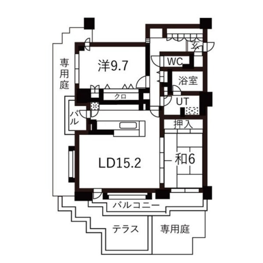 間取図 じょうてつドエル・アイム元町