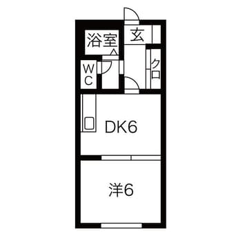間取図 クオーレN20