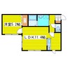 ステラカーサ 1LDKの間取り