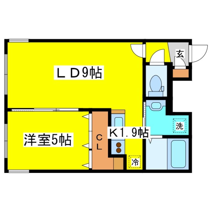 間取図 グランメール元町