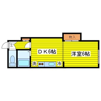 間取図 クリスタルヒルズ