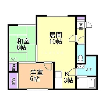 間取図 サンタムールベルサ