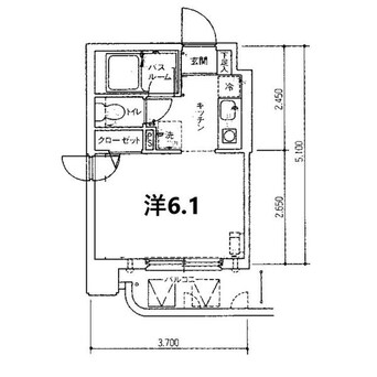 間取図 ヒューマンプラザ北大前