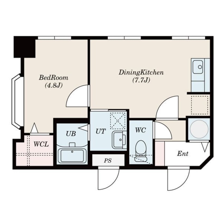 間取図 ノースポール北12条