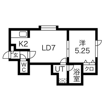 間取図 エーグル
