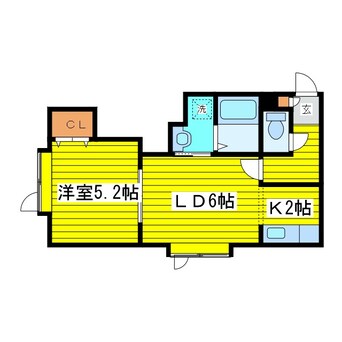 間取図 フレッシュハウス元町