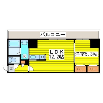 間取図 ＴＡＫＫＥＮ　Ｂ・Ｄ