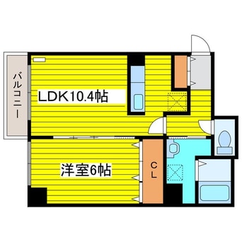 間取図 レフィナード北12条