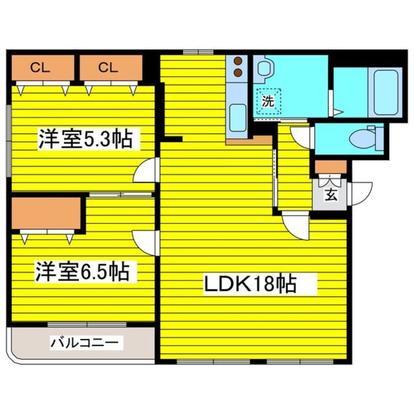 間取図 Vest Life21