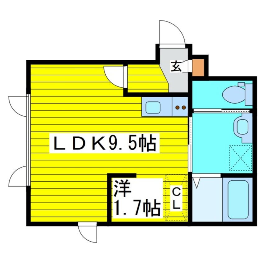 間取図 NIPPO Core　Ｎ23
