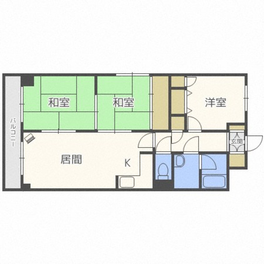 間取図 ブリストル