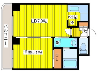 間取図 トミイビルNo.４０