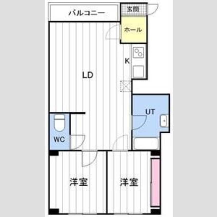 間取図 シティプラザ元町