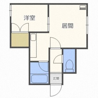 間取図 ブレス３０７