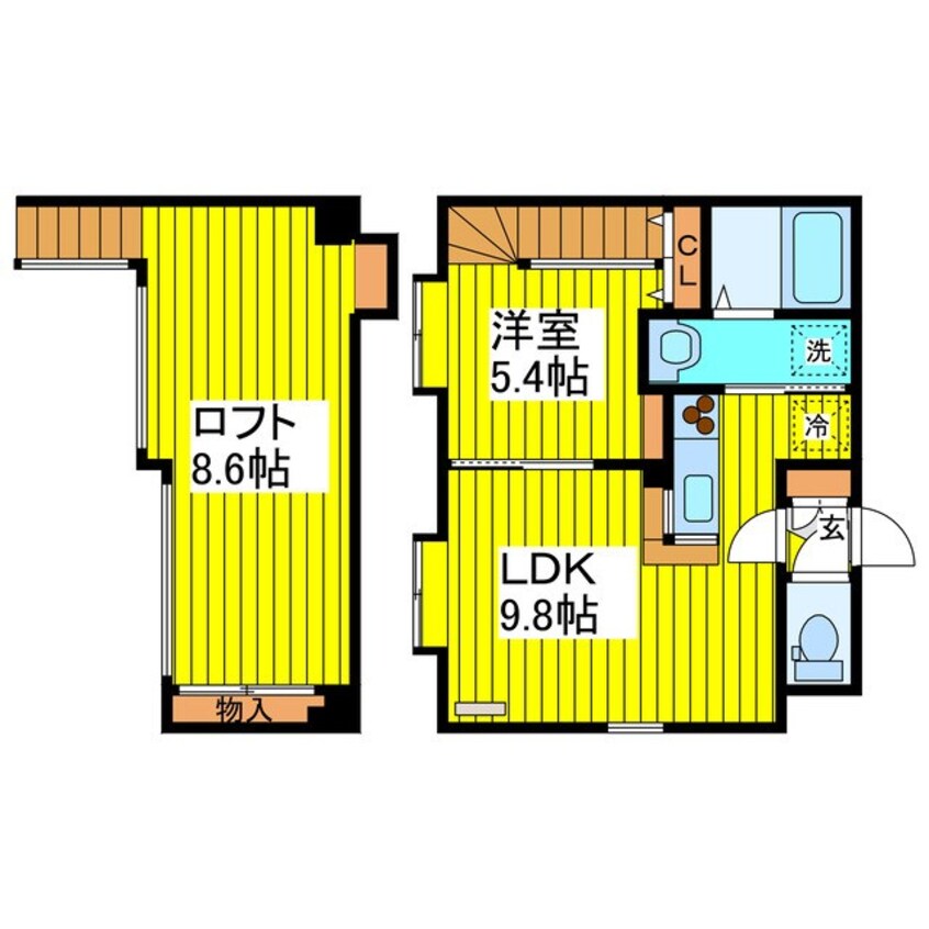 間取図 ブローディア元町