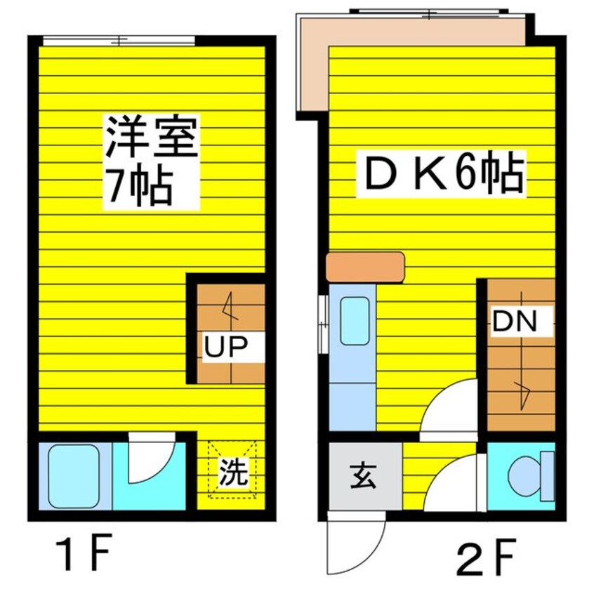 間取図 マリオンコート18