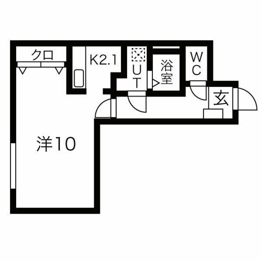 間取図 ボヌール17