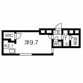 間取図 ボヌール17