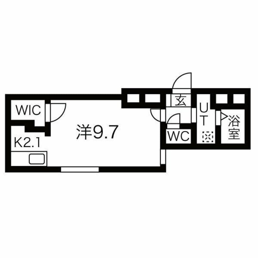 間取図 ボヌール17