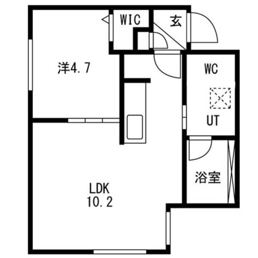間取図 GRACE豊平