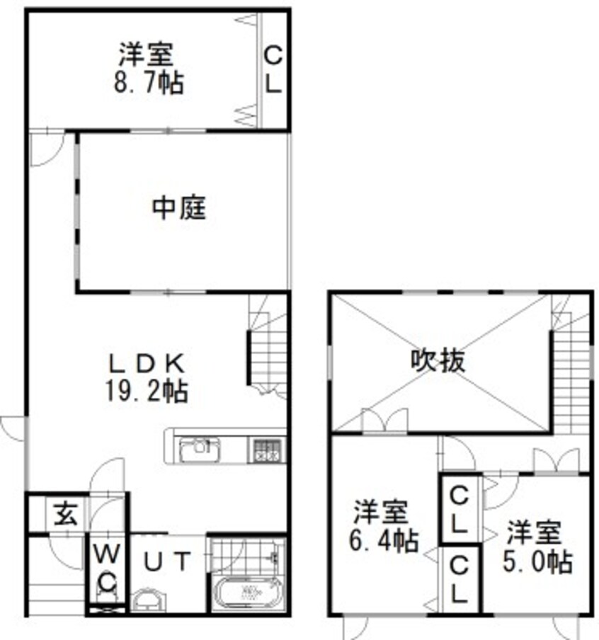 間取図 ファシルA