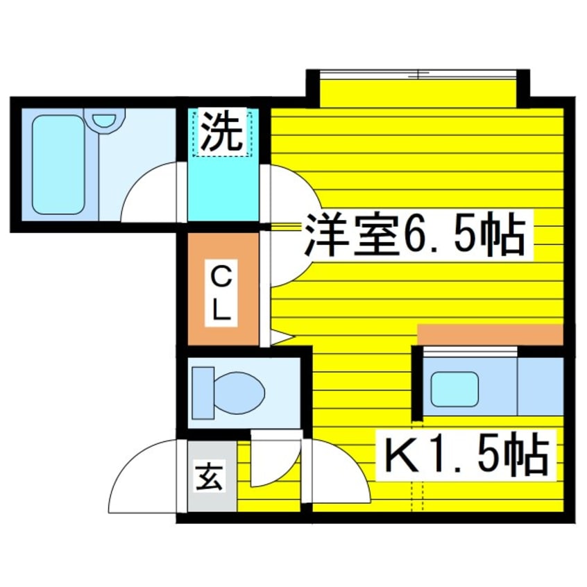 間取図 ジークフリート元町