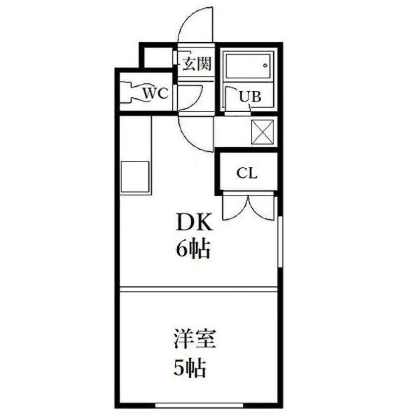 間取図 ビッグバーンズマンションＮ２３