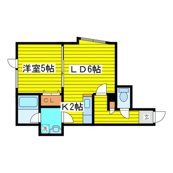 間取図 グランデ23