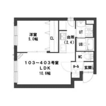 間取図 グランメールラフレ元町