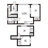 屯田6条2丁目2-21 3LDKの間取り