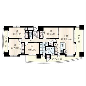 間取り図 PRIME URBAN円山北四条
