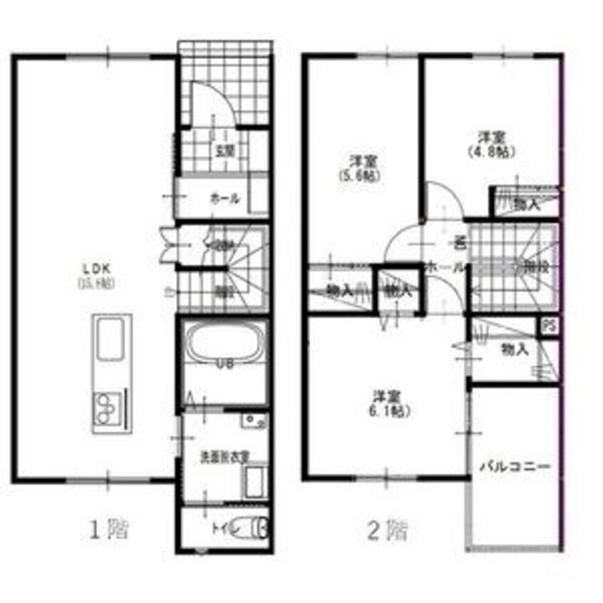 間取図 仮称）クレスタ