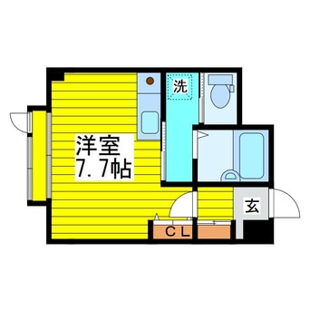 間取図 Vハウス