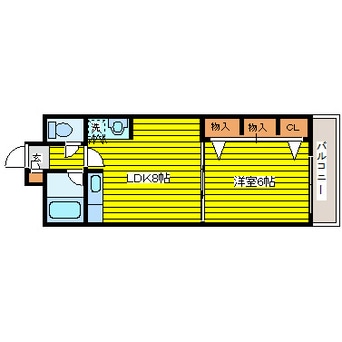 間取図 第5ふじビル