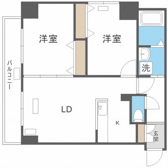 間取図 N28セントラルビル