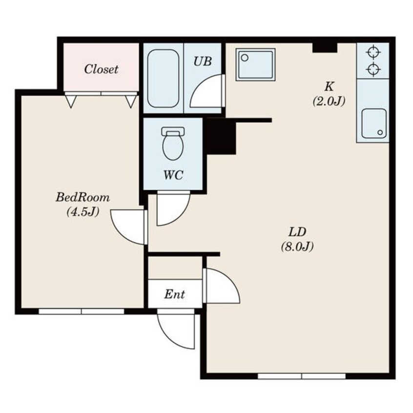 間取図 パレス田中
