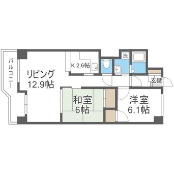 間取図 ビラ・サンライト第１
