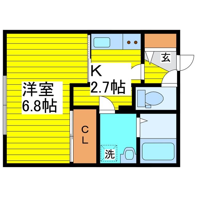 間取り図 ピュア東彩館VII