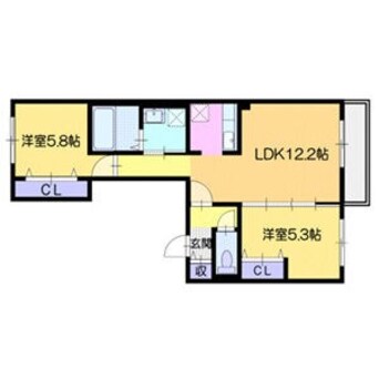 間取図 フローリス